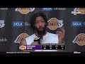 Anthony Davis Postgame Interviews | Los Angeles Lakers beat New Orleans Pelicans 120-117 in OT