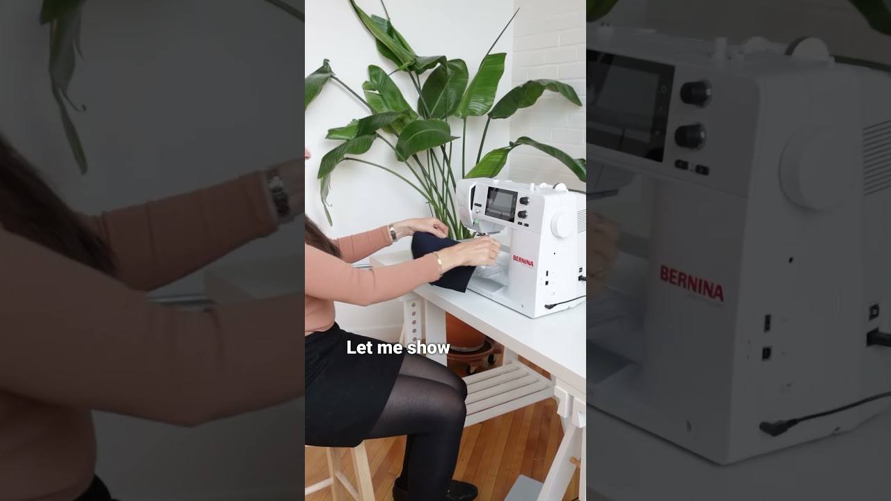 I found the perfect tool to help me to sew bulky seams.