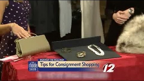 Tips for consignment shopping