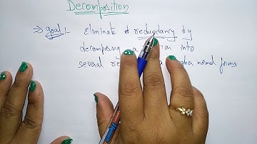 Decomposition in dbms | DBMS | Lec-46 | Bhanu Priya