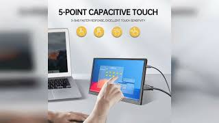 Review: 7inch Touch IPS Portable Monitor with Dual Speakers, Audio Jack, 1024x600 Capacitive T...