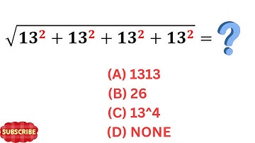 Germany l Can You Solve ❓️ l Olympiad Math Radical Problem ‼️🤔