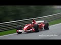 Ferrari F1 V8 &amp; V10 - Close Call Fly By&#39;s! SUPER Sounds!