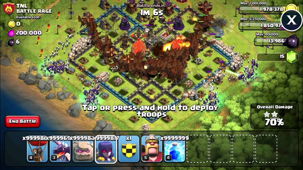 Clash of clans unlimited troop hack! Works on Anny device! YouTube