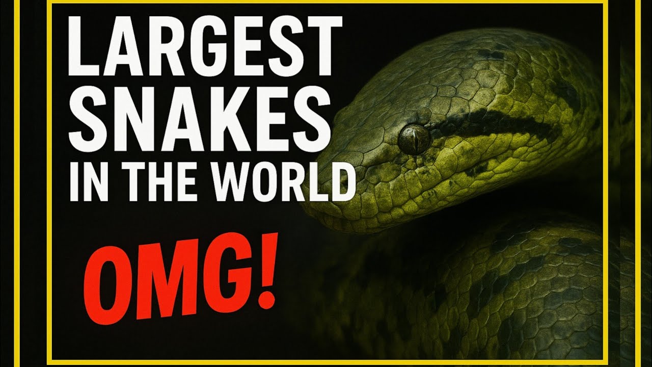 "ప్రపంచంలోని అతి పెద్ద పాములు "|"World’s Biggest Snakes Explained ...