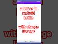 Master SeekBar in Android Kotlin in 60 Seconds! 🔥 #androiddevelopment #kotlin #learnandroid