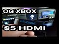 How To Make $5 D.I.Y Original XBox HDMI Wire Wii2HDMI Xbox2HDMI Modd  - RETRO PRO FRANK