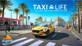 Becoming A Taxi Driver In Barcelona 🚕☀️ Our First Look At Taxi Life, A City Driving Simulator