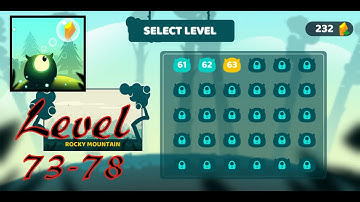Wobble puzzle Mobile Game walkthrough - Rocky Mountain - Level 73-78 Solutions