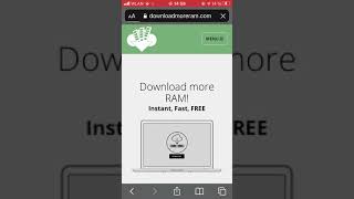 How To Download More Ram on Phone (FREE, LEGAL, EASY, FAST) iOS and Android working! No Virus screenshot 2