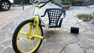 Tutorial Come costruire un Drift trike ( triciclo drift ) - Fai da te - DIY