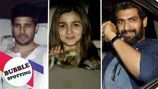 Alia Bhatt, Sidharth Malhotra, Karan Johar & Rana Daggubati Attend Baahubali 2 Screening