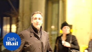 Trump lawyer Michael Cohen returns to hotel days after FBI raid - Daily Mail