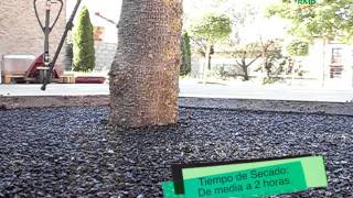 Como Instalar un Alcorque de Caucho (Recycled rubber system for trees pits)