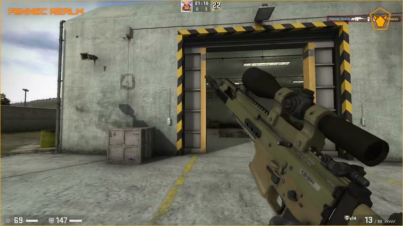 CSGO Get Priboi Map IGI Inspired Gameplay 4K