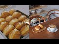 VLOG 126 | 奶油夹心甜甜圈🍩 | 紫米饭团 | 在家的一日三餐 | 新加坡居家生活