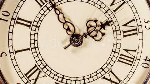 Antique Clock Dial | Stock Footage - Envato elements