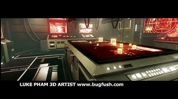 Deus Ex Tactical Operations Centre Scene - WIP 1