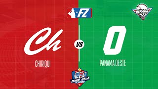 Chiriquí vs Oeste Jornada 7 del Campeonato Nacional de Beisbol U23 Copa Banco Nacional  2024