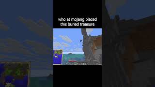 who at mojang placed this buried treasure
