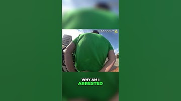 Handcuffed Man Questions Arrest: Disruptive Behavior or Mistake?