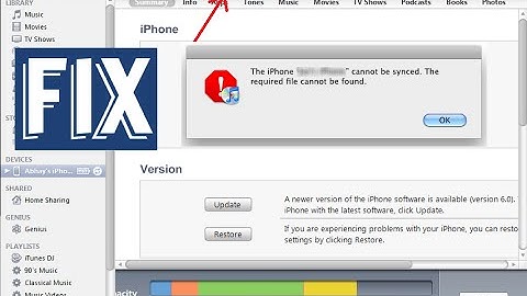 How To Fix Sync Problem iTunes | Error Syncing | iPod,iPhone,iPad