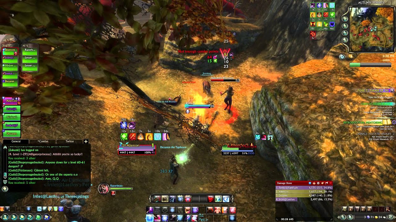 Rift: Normal Dungeon- Realm OF The Fae Riftstalker Rogue (Tank) POV