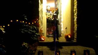 Trick-o-treating Halloween 2011