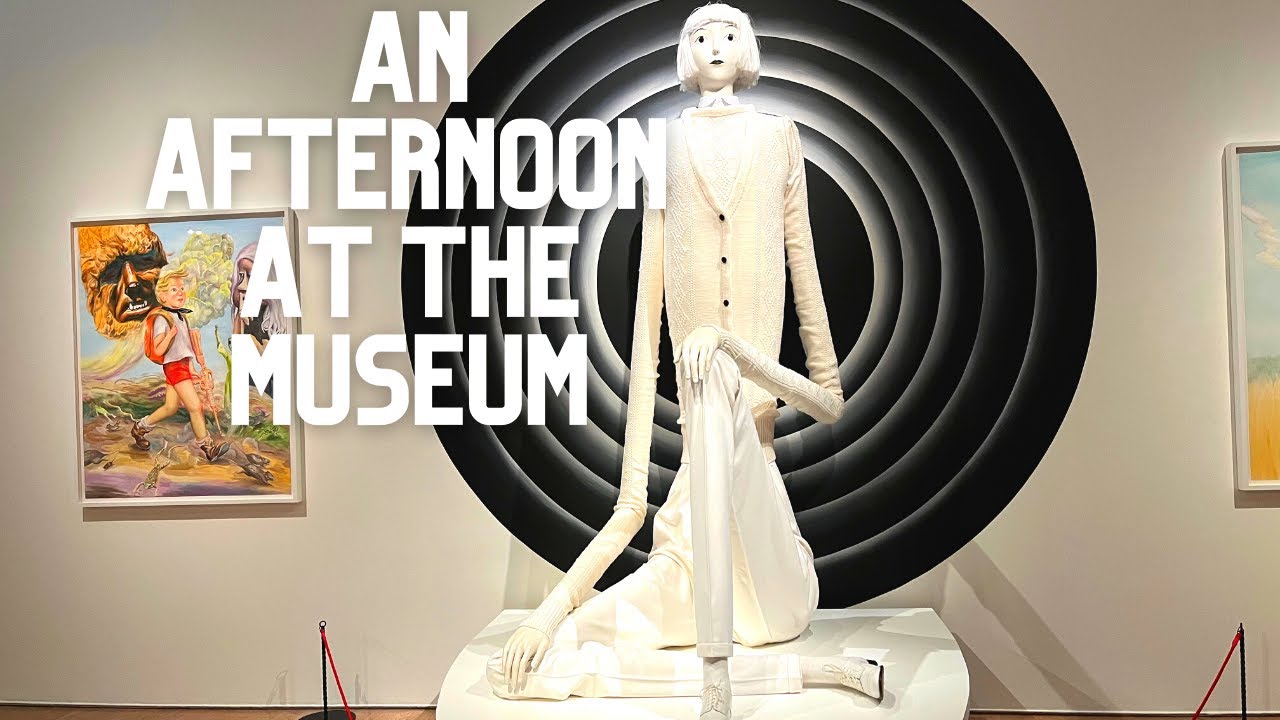 An Afternoon at the Museum, going to the Shary Boyle Art Exhibit March 2022. What TO do in the city.