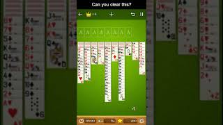 Spider Solitaire LS game play screenshot 2