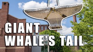 23ft Steel Whale's Tail Install