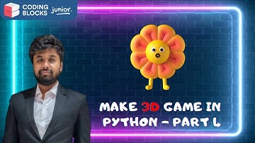 #4 User Input & Controls | Ursina Engine-Easy 3D Python Game Engine | Coding Blocks Junior