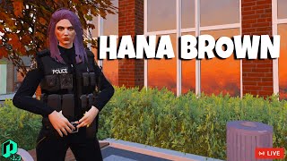 Officer Hana Brown | GTA 5 RP Nopixel India | Live #nopixelindia #nopixel