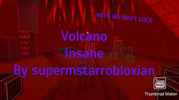 FE2 Map Test - Volcano [Insane] By supermstarrobloxian - [WITH NO SHIFT LOCK]