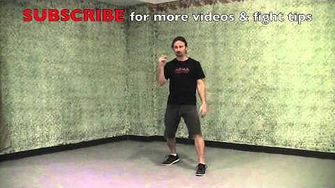 30 second fight tips   Using peripheral vision