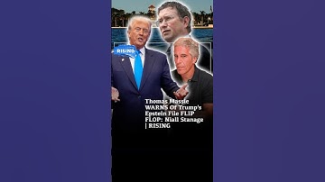 Thomas Massie WARNS Of Trump’s Epstein File FLIP FLOP: Niall Stanage | RISING