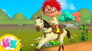 Hesten Min 🐴🐎 Hestesang For Barn & Babyer | Norske Barnesanger Om Hester, Poneys | HeyKids