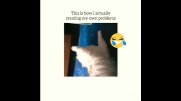 This is how i actually creating my own problem.. 😂 😂 #funny memes video #viralyoutubeshorts#.. 😂 😂