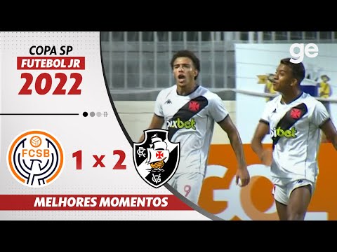 SKA BRASIL-SP 1 X 2 VASCO  | MELHORES MOMENTOS | COPA SÃO PAULO DE FUTEBOL JR. | ge.globo