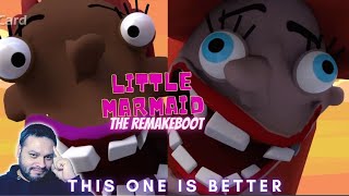 Reacting to: EDER KFCARD - LITTLE MERMAID THE REMAKEBOOT Animation