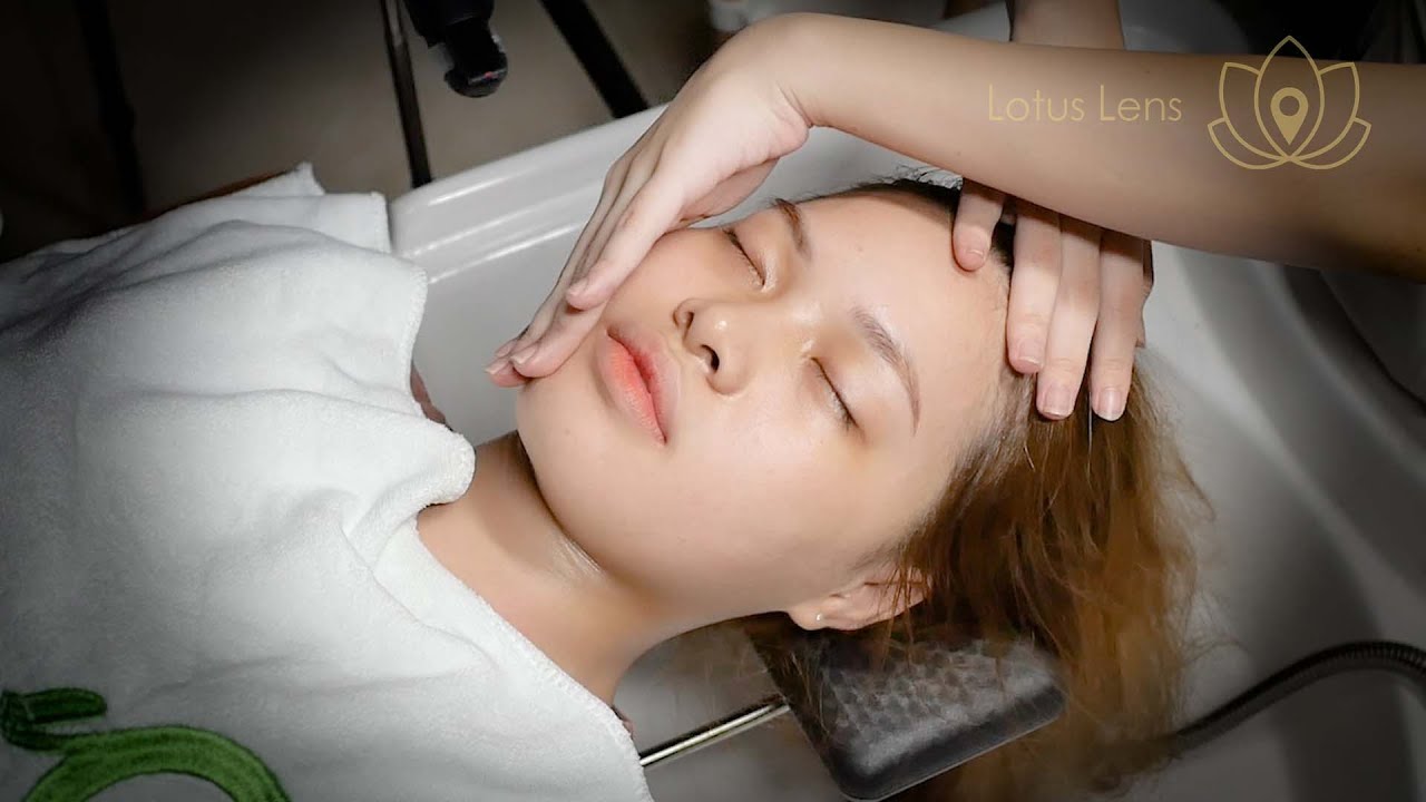 ASMR - Head massage with magical hands for deep sleep - YouTube