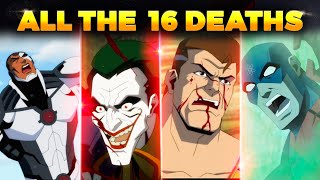 All 16 Deaths In Injustice Animated Movie