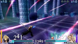 DISSIDIA FINAL FANTASY cloud vs wol