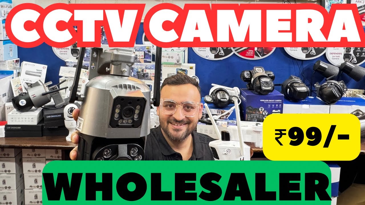 Top CCTV Camera Wholesaler in Delhi | CP Plus & Hikvision Bulk Dea