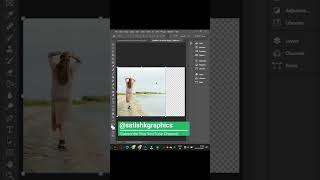 How to resize or Stretch Images Without Distortion - #photoshop Tutorial I @satishkgraphics