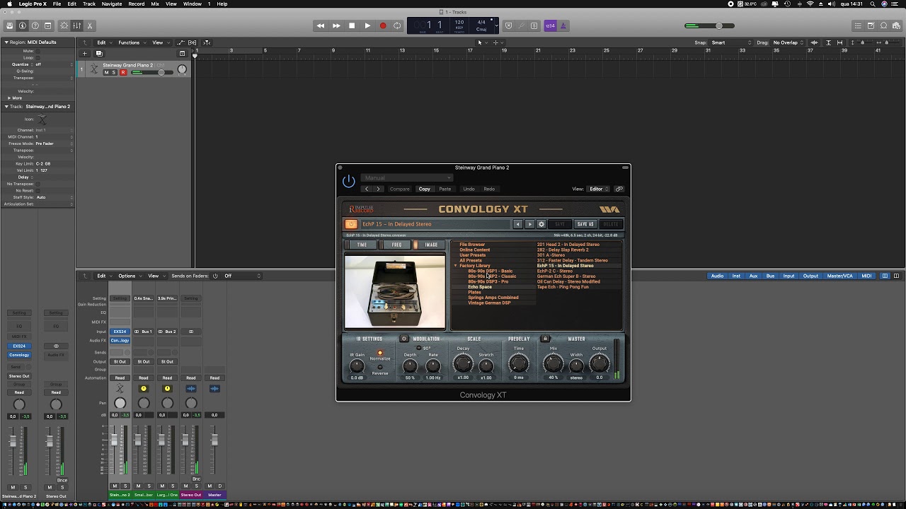 Logic Pro X Convology XT YouTube