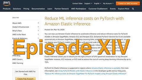 AWS AI & Machine Learning Podcast - Episode 14 - AWS news