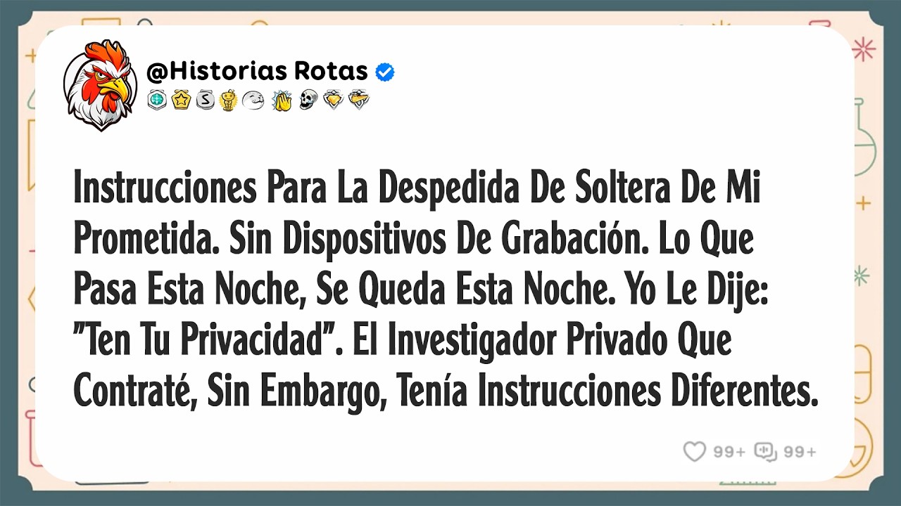 Instrucciones Para La Despedida De Soltera De Mi Prometida.sin Dispositivos De Grabación. Lo Que ...