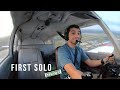 Mikes first solo  the day all pilots dream about