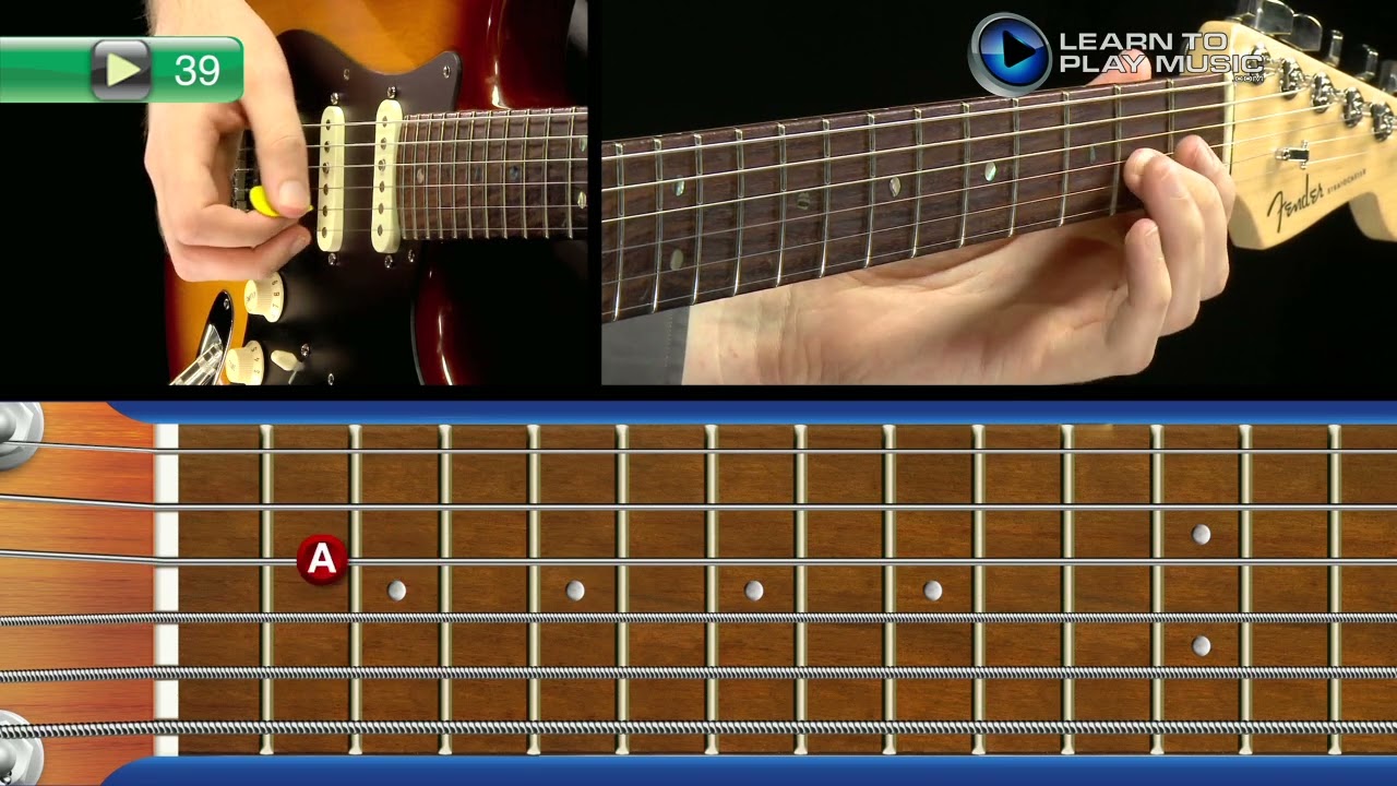 Ex039 - Guitar Method - Book 1 - Deluxe Color Edition - Backing Mix - Angle 2